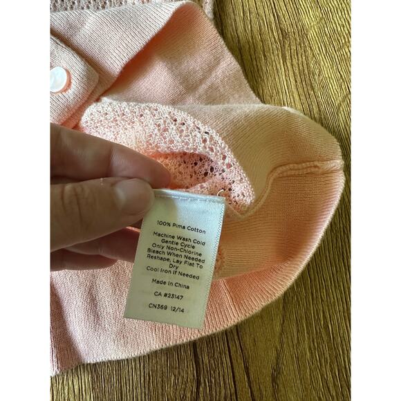 Talbots Petites 100% Pima Cotton Cardigan Sweater Size Small - Picture 3 of 7